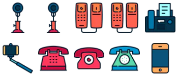 Phone icon set 아이콘 팩