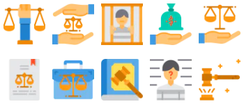 Law Collection Icon-Paket
