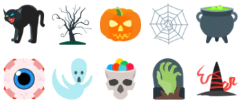 Halloween Icon-Paket