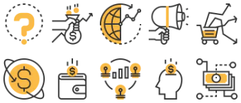 Market and economy 图标包