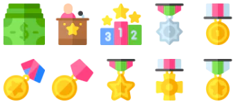 Rewards icon pack