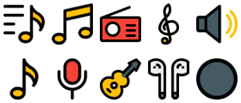 Music набір іконок