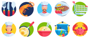 Gastronomy 图标包