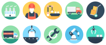 Manufacturing and Production アイコンパック