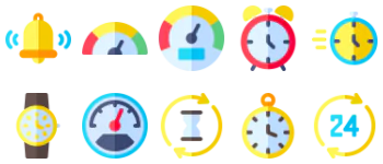 Спидометр набор иконок