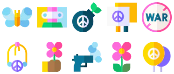 Peace pakiet ikon