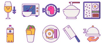 Foodies icon pack