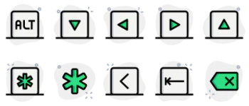 Keyboard Icon-Paket