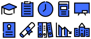 Education 图标包