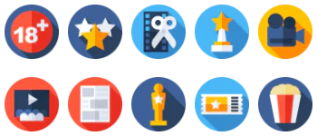 Film Industry Icon-Paket