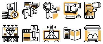 Advertising icon pack