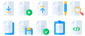 Documents & Files icon pack