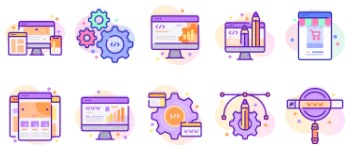 Web Development набір іконок