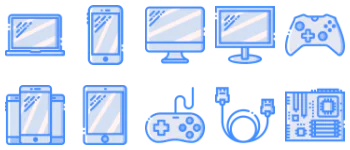 Технология набор иконок