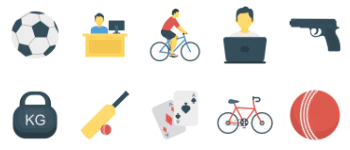 Активность набор иконок