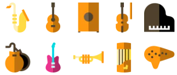 Musical Instruments icon pack