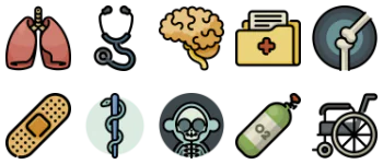 Hospital icon pack