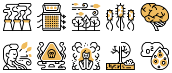 Air Pollution icon pack