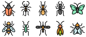 Insects набір іконок