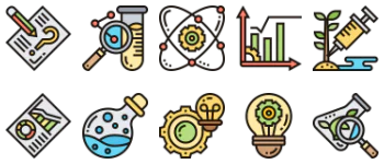 Research and Development gói biểu tượng