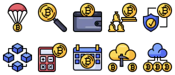 Bitcoin icon pack