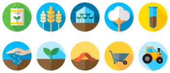 Agriculture набор иконок