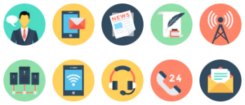 Communication Icon-Paket