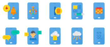 Smartphone Technology pacote de ícones