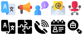 Job Resume icon pack