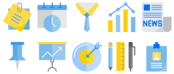 Business and Office Icon-Paket