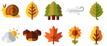 Autumn paquete de iconos