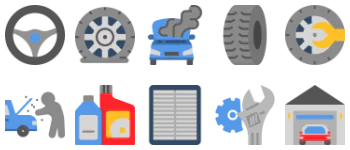 Automotive paquete de iconos