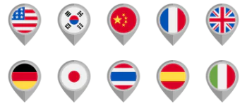 Флаги стран набор иконок