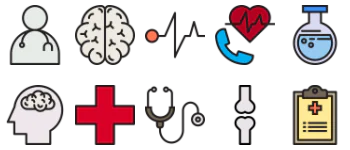 Health Care paquete de iconos