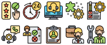 Customer Support icon pack