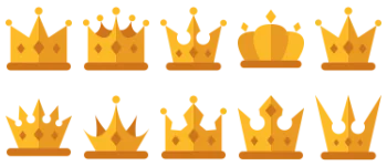 Crown icon pack