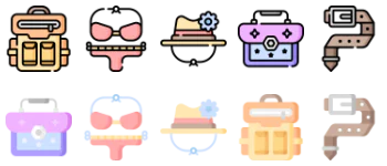 Fashion icon pack