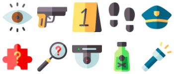 Private Detective gói biểu tượng