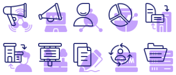 Marketing Strategy 图标包