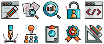 Web Design 아이콘 팩