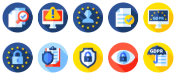 GDPR paquete de iconos