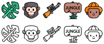 Jungle アイコンパック