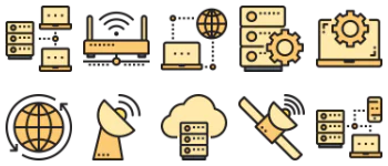 Network and Database 아이콘 팩