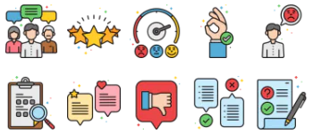 Customer Feedback 图标包