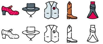 Spanish Fair Icon-Paket