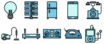 Гаджеты набор иконок