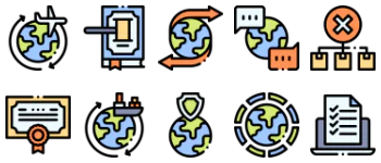 Global Business 图标包