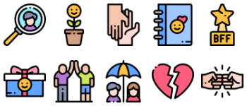 Friendship icon pack