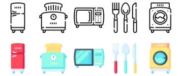 Kitchen icon pack