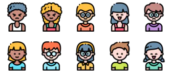 Kids Avatars icon pack